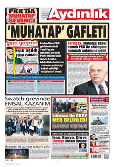 AYDINLIK GAZETESİ 27 Kasım 2025 gazete manşeti