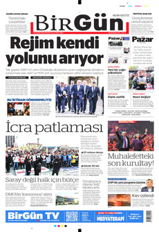 BİRGÜN 30 Kasım 2025 gazete manşeti