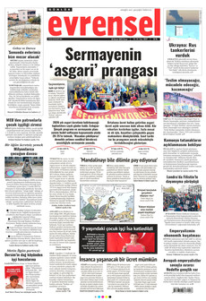 EVRENSEL 30 Kasım 2025 gazete manşeti
