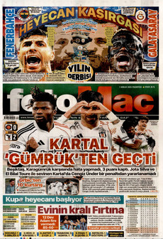 FOTOMAÇ 1 Aralık 2025 gazete manşeti