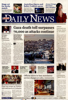 HÜRRİYET DAİLY NEWS 1 Aralık 2025 gazete manşeti