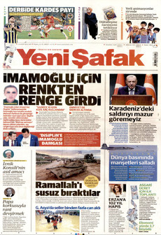 YENİ ŞAFAK 2 Aralık 2025 gazete manşeti