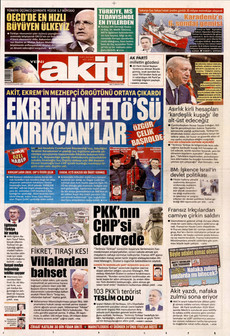 YENİ AKİT 2 Aralık 2025 gazete manşeti