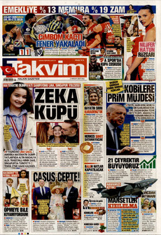 TAKVİM 2 Aralık 2025 gazete manşeti