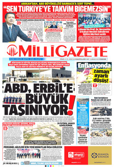 MİLLİ GAZETE 4 Aralık 2025 gazete manşeti