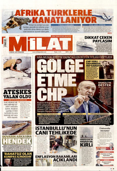 MİLAT 4 Aralık 2025 gazete manşeti