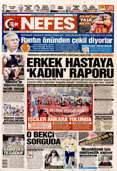 NEFES 22 Aralık 2025 gazete manşeti