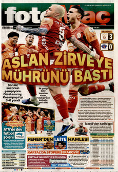 FOTOMAÇ 22 Aralık 2025 gazete manşeti