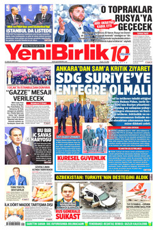 YENİBİRLİK 23 Aralık 2025 gazete manşeti