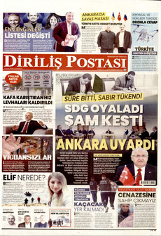 DİRİLİŞ POSTASI 3 Ocak 2026 gazete manşeti