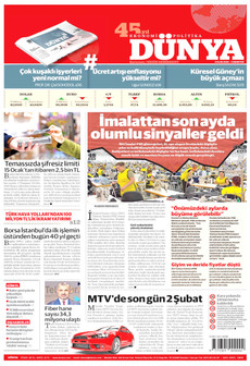 DÜNYA 3 Ocak 2026 gazete manşeti