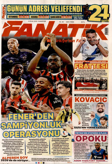 FANATİK 3 Ocak 2026 gazete manşeti