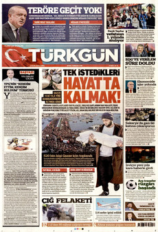 TÜRKGÜN 2 Ocak 2026 gazete manşeti
