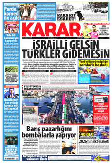 KARAR 2 Ocak 2026 gazete manşeti