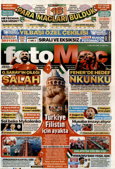 FOTOMAÇ 2 Ocak 2026 gazete manşeti