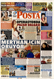 POSTA 29 Aralık 2025 gazete manşeti