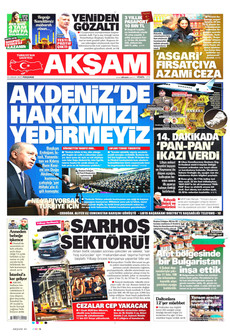 AKŞAM 25 Aralık 2025 gazete manşeti