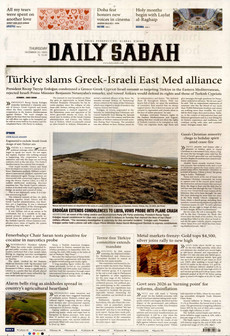 DAİLY SABAH 25 Aralık 2025 gazete manşeti