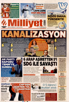 MİLLİYET 20 Aralık 2025 gazete manşeti