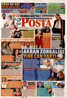 POSTA 20 Aralık 2025 gazete manşeti