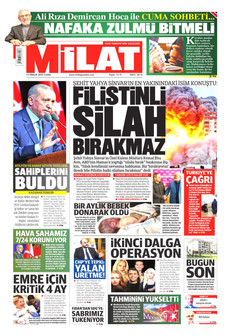 MİLAT 19 Aralık 2025 gazete manşeti