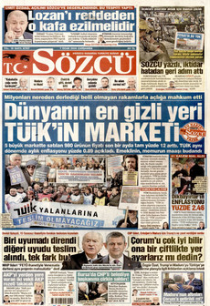SÖZCÜ 7 Ocak 2026 gazete manşeti