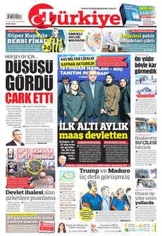 TÜRKİYE GAZETESİ 7 Ocak 2026 gazete manşeti