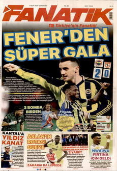 FANATİK 7 Ocak 2026 gazete manşeti