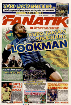 FANATİK 12 Ocak 2026 gazete manşeti