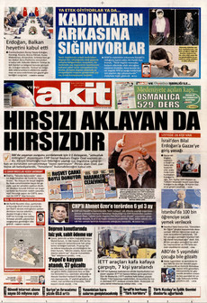 YENİ AKİT 24 Ocak 2026 gazete manşeti