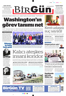 BİRGÜN 24 Ocak 2026 gazete manşeti