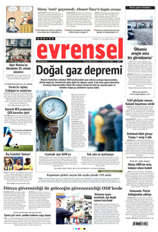 EVRENSEL 24 Ocak 2026 gazete manşeti