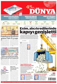 DÜNYA 24 Ocak 2026 gazete manşeti