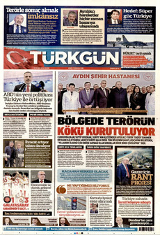 TÜRKGÜN 25 Ocak 2026 gazete manşeti