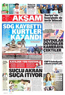 AKŞAM 25 Ocak 2026 gazete manşeti
