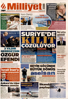 MİLLİYET 25 Ocak 2026 gazete manşeti