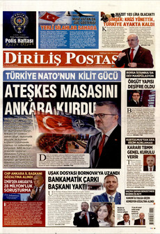 DİRİLİŞ POSTASI 10 Nisan 2026 gazete manşeti