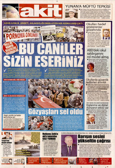 YENİ AKİT 17 Nisan 2026 gazete manşeti