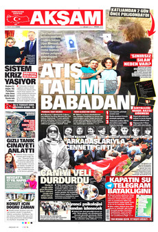 AKŞAM 17 Nisan 2026 gazete manşeti