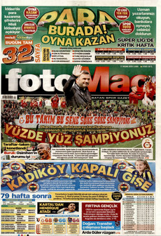 FOTOMAÇ 17 Nisan 2026 gazete manşeti