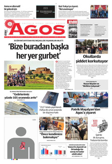 AGOS 17 Nisan 2026 gazete manşeti