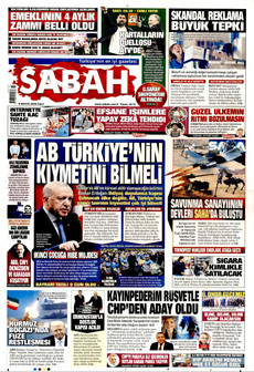 SABAH 5 Mayıs 2026 gazete manşeti