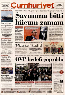 CUMHURİYET 5 Mayıs 2026 gazete manşeti