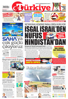 TÜRKİYE GAZETESİ 5 Mayıs 2026 gazete manşeti