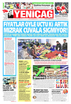 YENİÇAĞ 5 Mayıs 2026 gazete manşeti