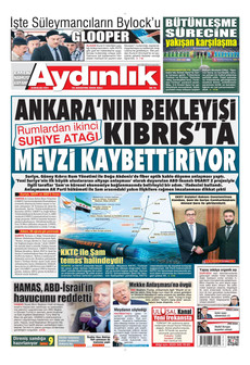AYDINLIK GAZETESİ 18 Ağustos 2026 gazete manşeti