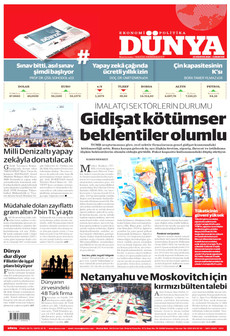 DÜNYA 22 Ağustos 2026 gazete manşeti