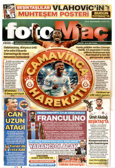 FOTOMAÇ 3 Eylül 2026 gazete manşeti