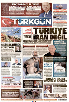 TÜRKGÜN 4 Eylül 2026 gazete manşeti