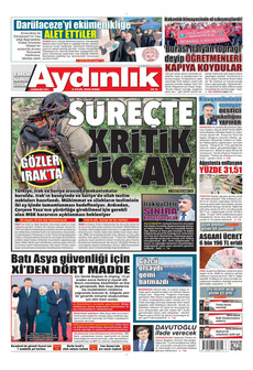 AYDINLIK GAZETESİ 4 Eylül 2026 gazete manşeti